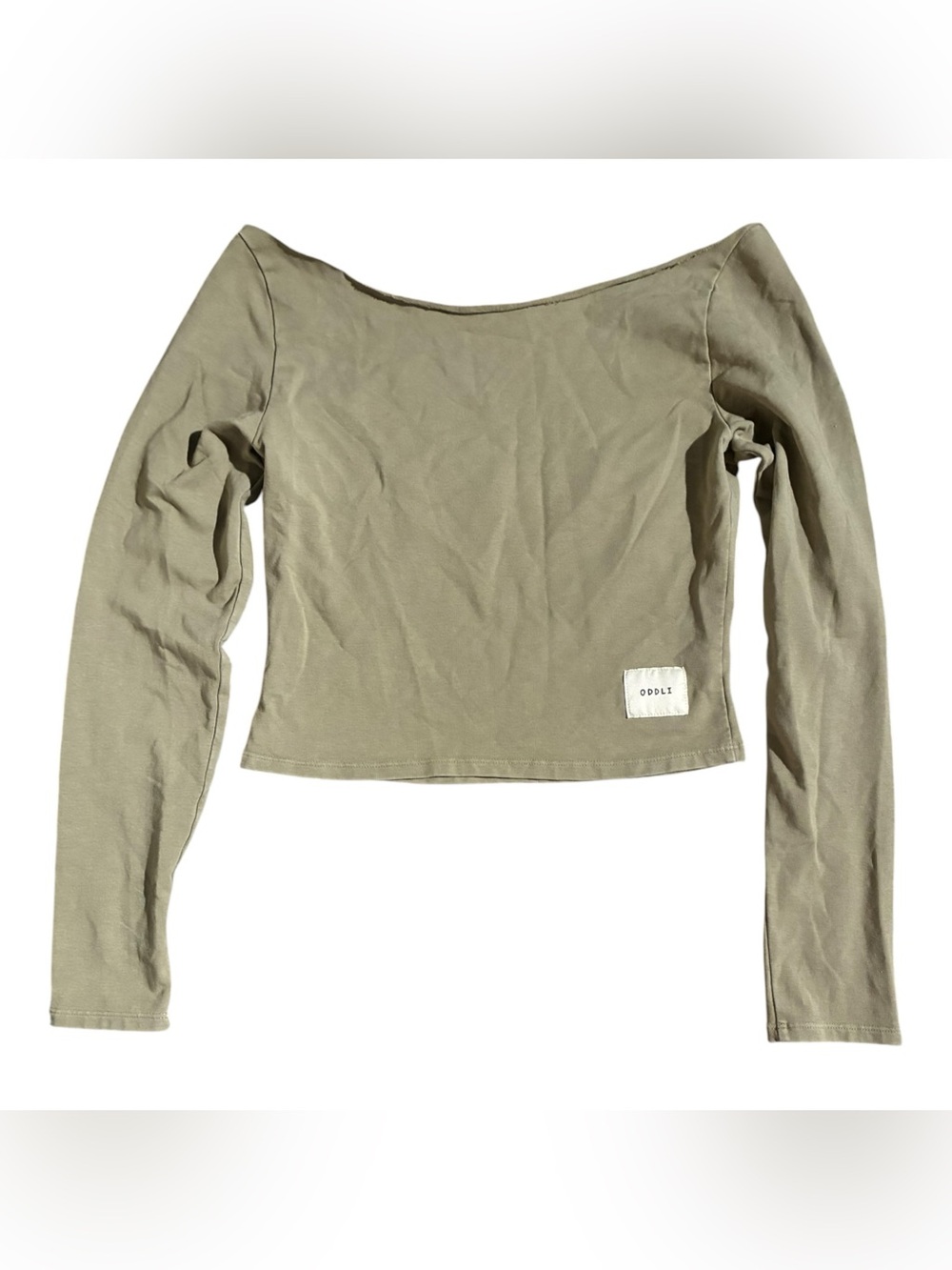 ODDLI Long Sleeve Off Shoulder Shirt